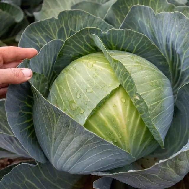 Marshalls Kilaxy F1 Cabbage Seeds, Winter-Resistant Variety, 20 Seeds