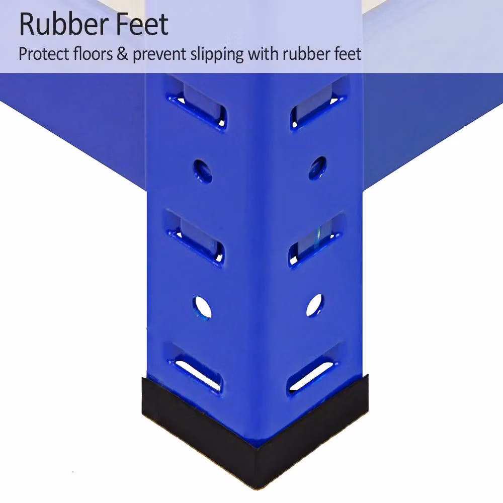 Monster Racking T-RAX 5 Bay 5 Tier Warehouse Shelving in Blue, W/D/H: 120 x 45 x 180 cm – 4