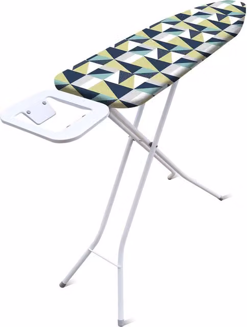 Royalford Green Foldable Ironing Board with Iron Rest and Adjustable Height – 1