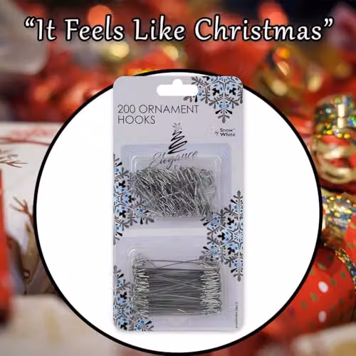 VFM e-Store Silver Metal Snowflake Christmas Decoration Hanging Ornaments, W/D/H: 20.6 x 10.5 x 1.4 cm – 6