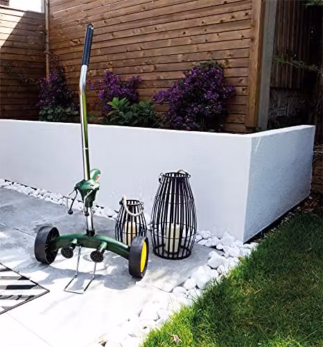 St Helens Home & Garden Wheeled Plant Pot Trolley, Green, W/D/H: 120.0 x 55.0 x 39.0 cm – 2