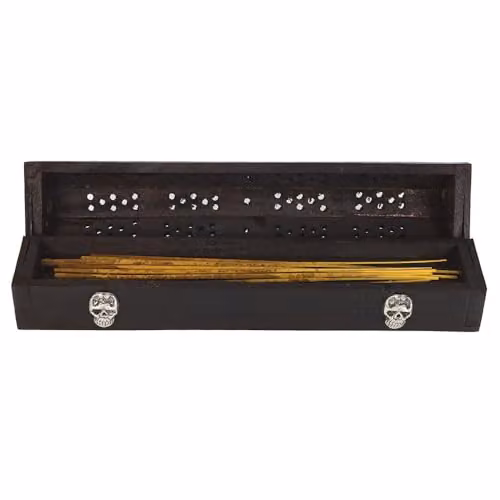 Something Different Werewolf Poison Incense Box in Black, Yellow and Silver – 1