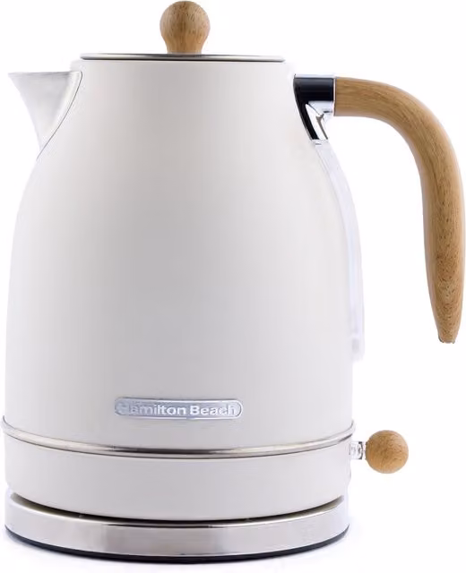 Hamilton Beach Scandi 1.7 l Jug Kettle in Matte Cream and Beige