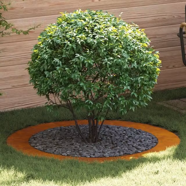 Berkfield Home Large Corten Steel Planter in Brown