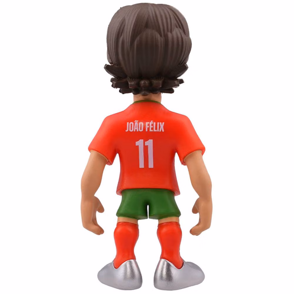 Portugal FC Joao Felix MiniX Football Figurine, Multicolour and Red Plastic Tabletop Figurine – 2