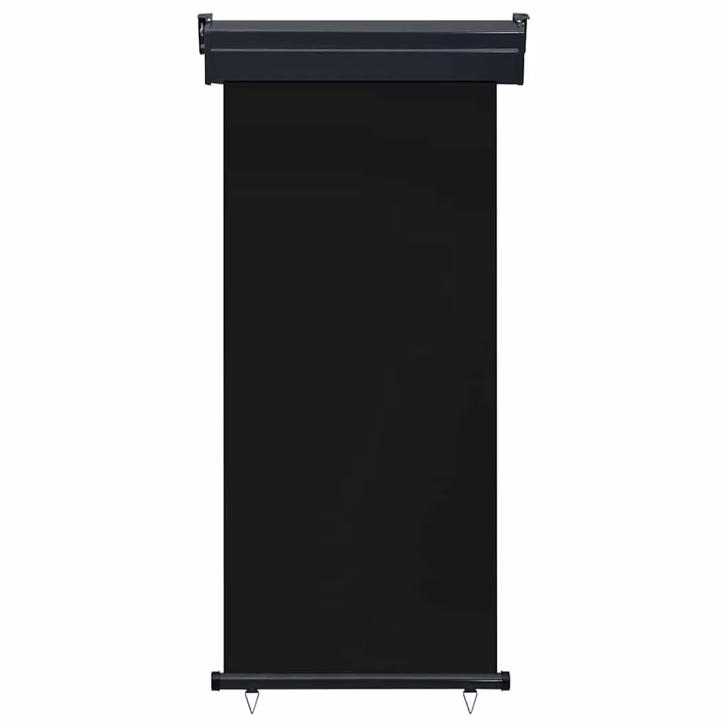 Berkfield Home Balcony Side Awning in Black, W/H: 85 x 250 cm – 2