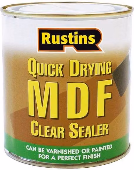 Rustins Quick Drying Water Based MDF Sealer, Clear, 2.5 l