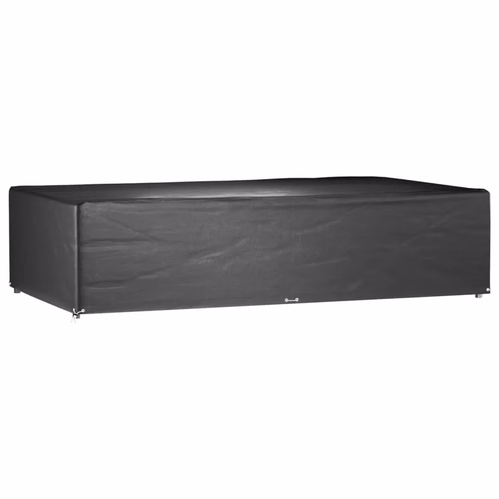 Berkfield Home Rectangular Garden Furniture Covers, 2 Pack, Black, W/D/H: 315 x 180 x 75 cm – 2