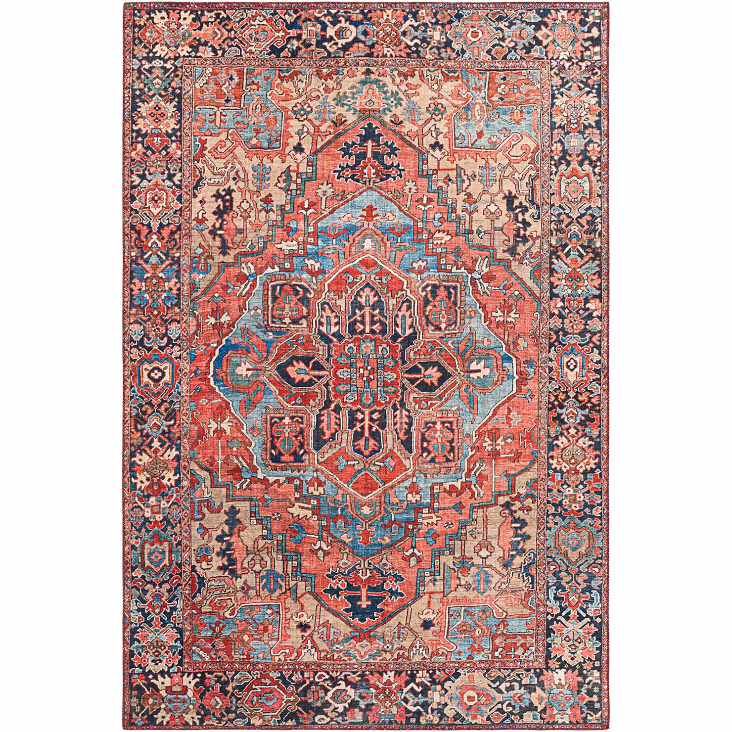 Livabliss Iris Vintage Boho Traditional Multicolour Rug W: 200 cm, L: 275 cm – 2