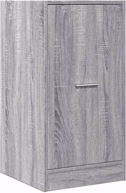 Berkfield Home Elegant Apothecary Cabinet in Grey Sonoma, W: 40 cm, D: 41 cm, H: 77.5 cm – 1