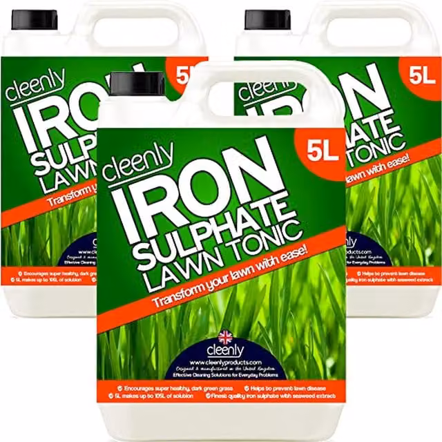 Cleenly Iron Sulphate Lawn Tonic Liquid, 15 l
