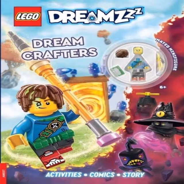 LEGO DREAMZzz Dream Crafters Activity Book with Mateo Multicolour