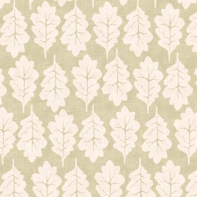 iLiv Oak Leaf Fabric Willow in Green