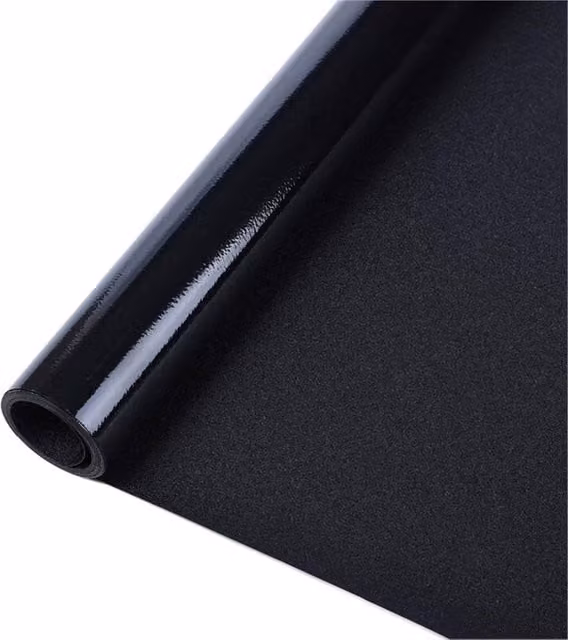 VOGREX Black Self-Adhesive Window Film for Total Privacy and Light Blocking – 1