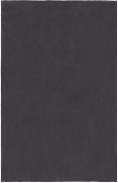 James and Nicholson Grey Microfibre Fleece Blanket