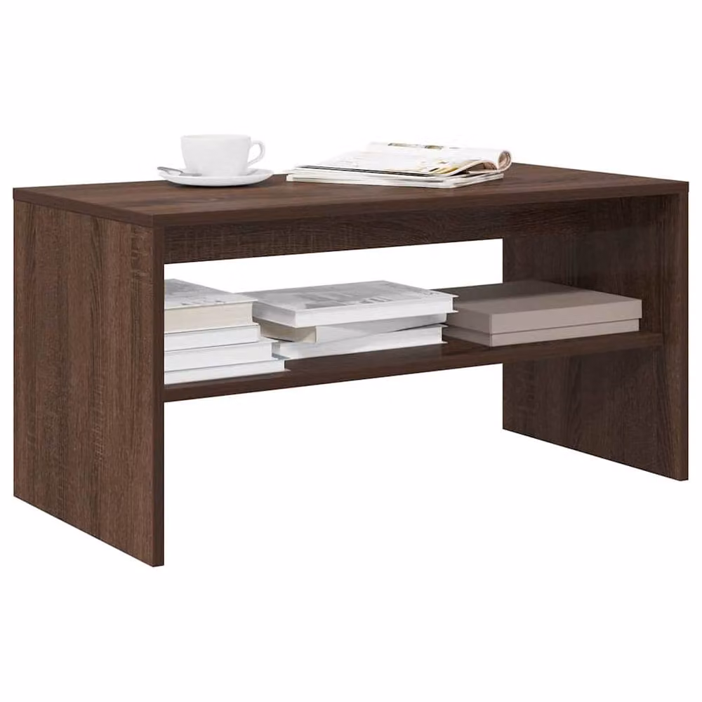 Berkfield Home Modern Brown Oak TV Cabinet W/D/H: 80 x 40 x 40 cm – 2