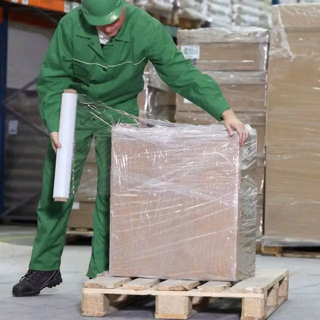 Livingandhome Transparent Stretch Plastic Film for Professional Furniture Wrapping