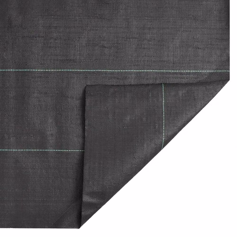 Berkfield Home Black Plastic Weed Membrane, 0.5 x 50 m – 3