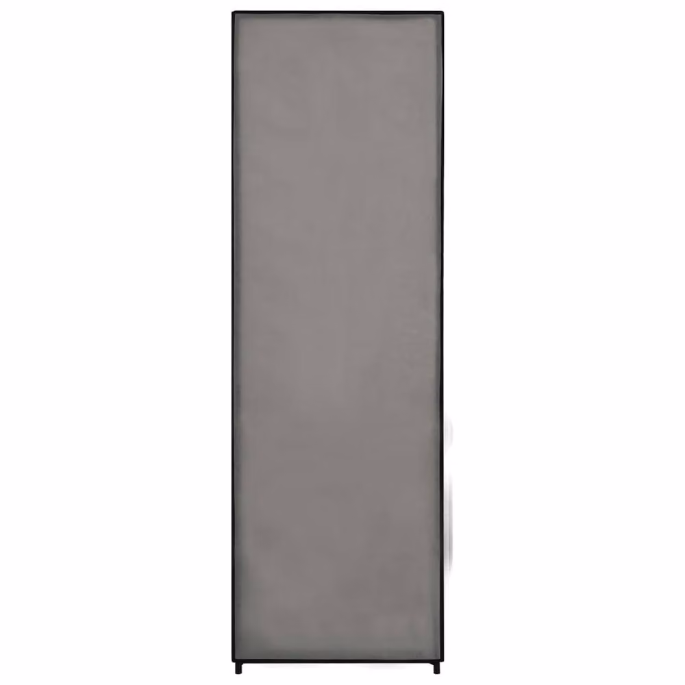 Berkfield Home Grey Fabric Wardrobe with Integrated Drawers, W/D/H: 87 x 49 x 159 cm – 4