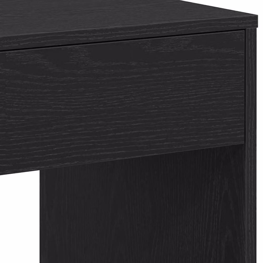 Berkfield Home Modern Black Oak Writing Desk, W/D/H: 101 x 50 x 76.5 cm – 4