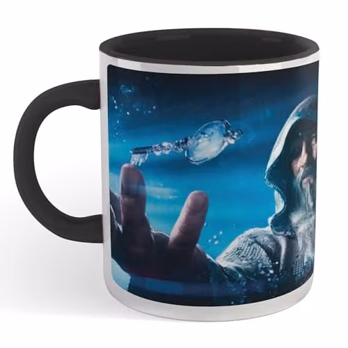 Zavvi Ready Player One James Halliday Ceramic Mug in Black and Multicolour