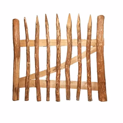 Primrose Split Hazel Wood Garden Gate, Brown, W: 100 cm, H: 120 cm