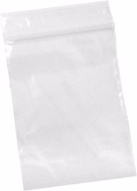 KDMK Transparent Reusable Plastic Grip Seal Food Storage Bags, Freezer Safe, Yellow