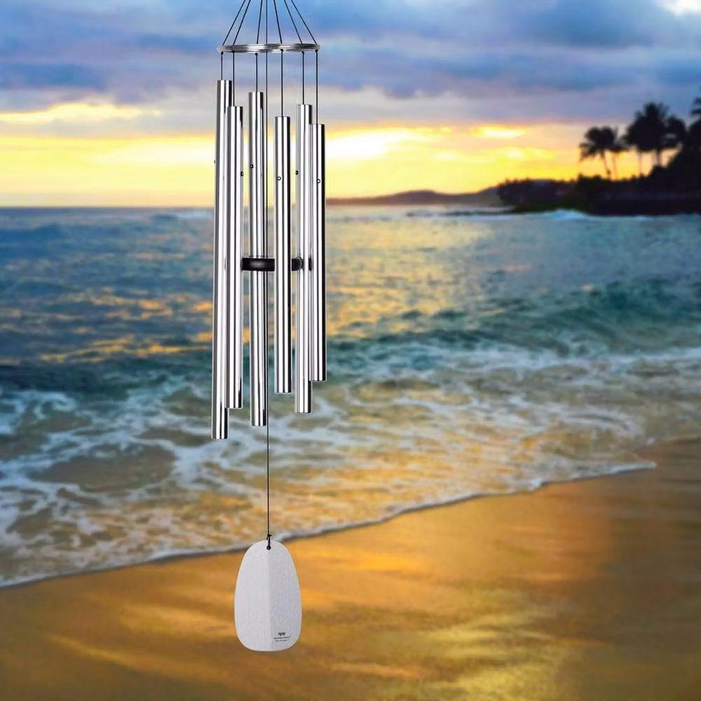 Woodstock Chimes Bells Of Paradise Wind Chime in Silver – 2