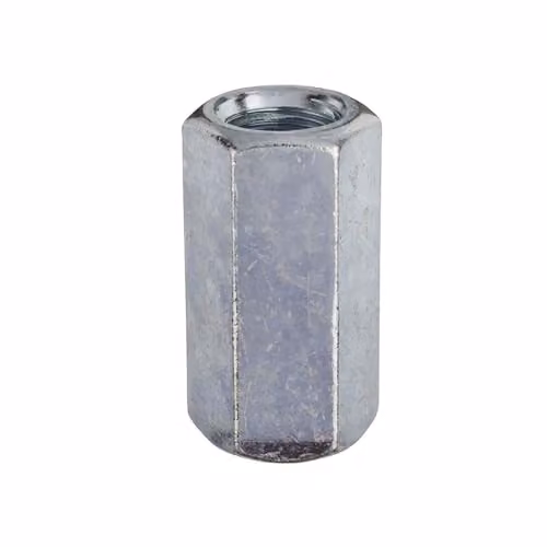 Unifix Class 6 Galvanised Steel Studding Connectors M16 x 48, Silver, Box of 20 – 2