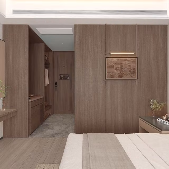 Livingandhome Brown Wood Effect Self Adhesive Vinyl Wallpaper Roll