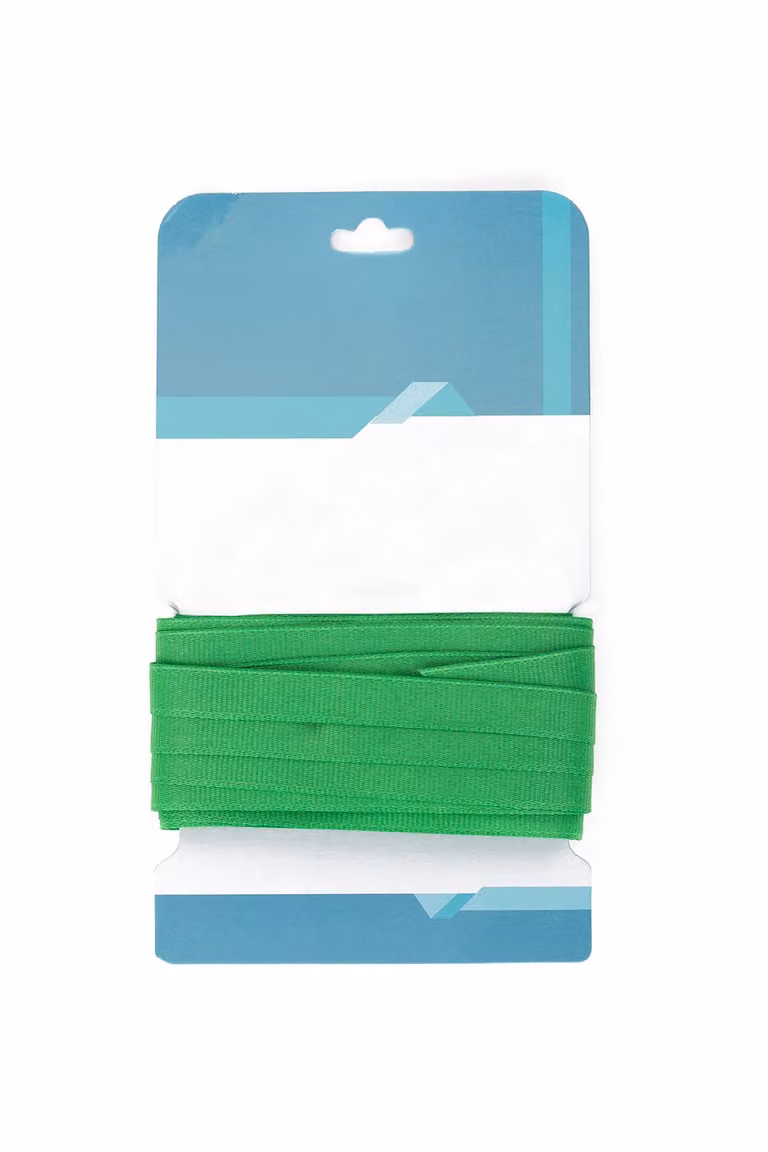 Neel Blue Grosgrain Polyester Ribbon, 15 mm x 10 m