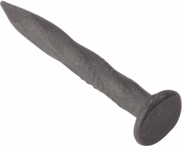 Forgefix Galvanised Steel Twist Nails, 30mm, Grey, 2.5kg