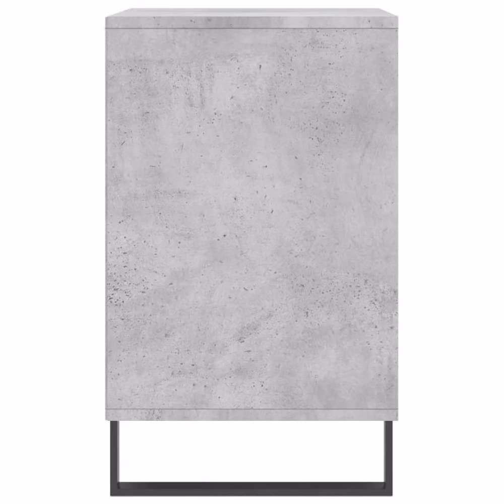 Berkfield Home Modern Grey Shoe Cabinet with Internal Shelves, W/D/H: 102 x 36 x 60 cm – 4