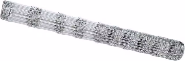 Berkfield Home Field Fence Galvanised Steel in Silver, H: 120 cm x L: 50 m – 1