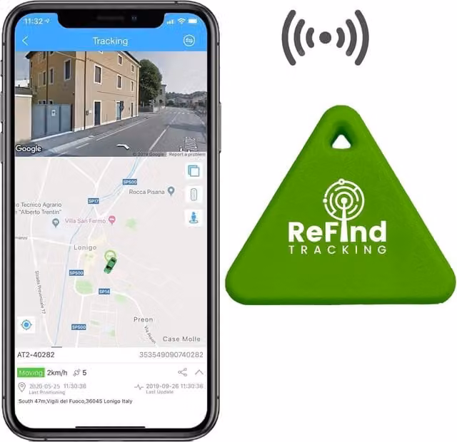 ReFind R3 Smart Bluetooth Tracker for Mobile Phones, Green