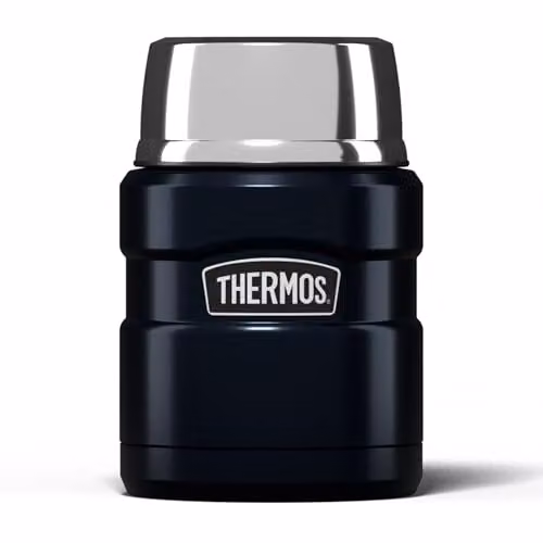 Thermos Stainless King Food Flask, Midnight Blue, 470ml