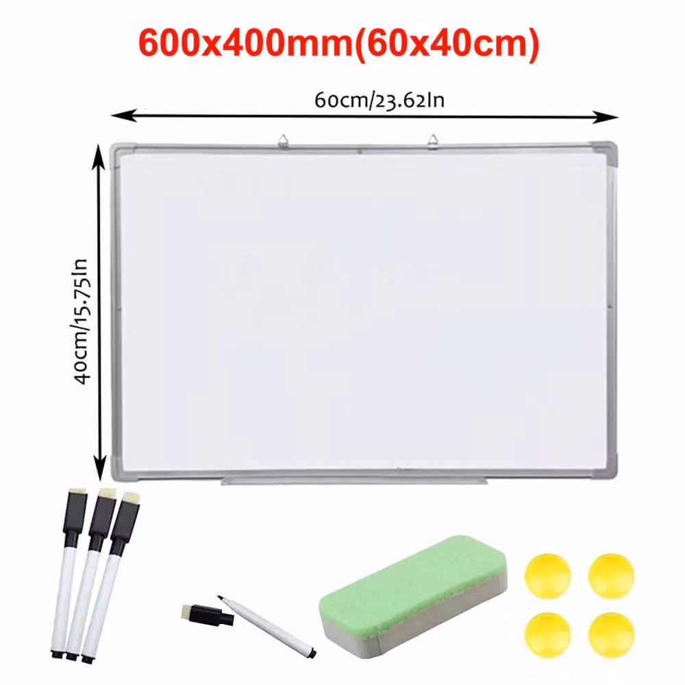 Kelvenix Magnetic Whiteboard, White, W: 60 cm, H: 40 cm – 2
