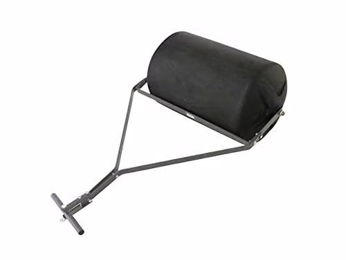Handy THGR60P Manual Plastic Push Lawn Roller in Black, W/D/H: 60 x 60 x 60 cm