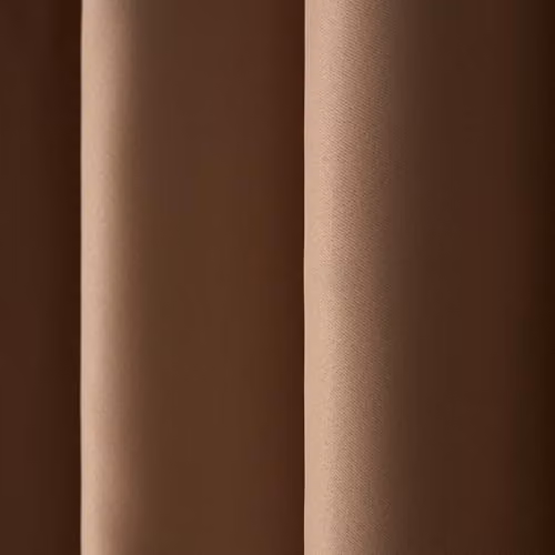 OHS Pair of Thermal Blackout Eyelet Curtains in Beige, W: 228 cm, D: 228 cm – 4