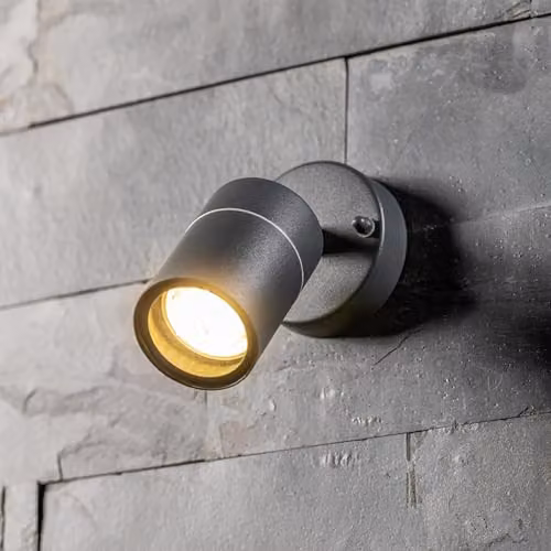 CGC Lighting Adjustable Stainless Steel GU10 Outdoor Wall Light, Grey – 2