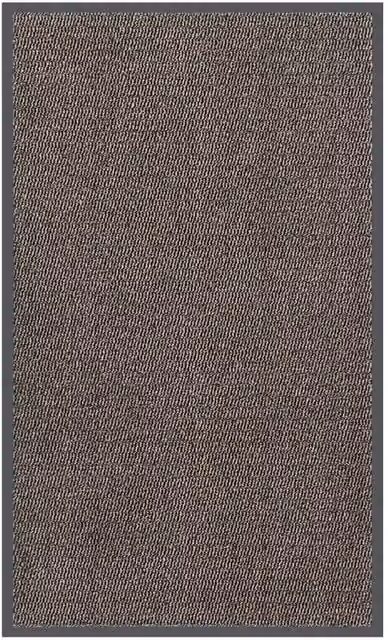 Berkfield Home Non-Slip Tufted Rectangular Doormat, Brown, W: 90 cm, D: 150 cm