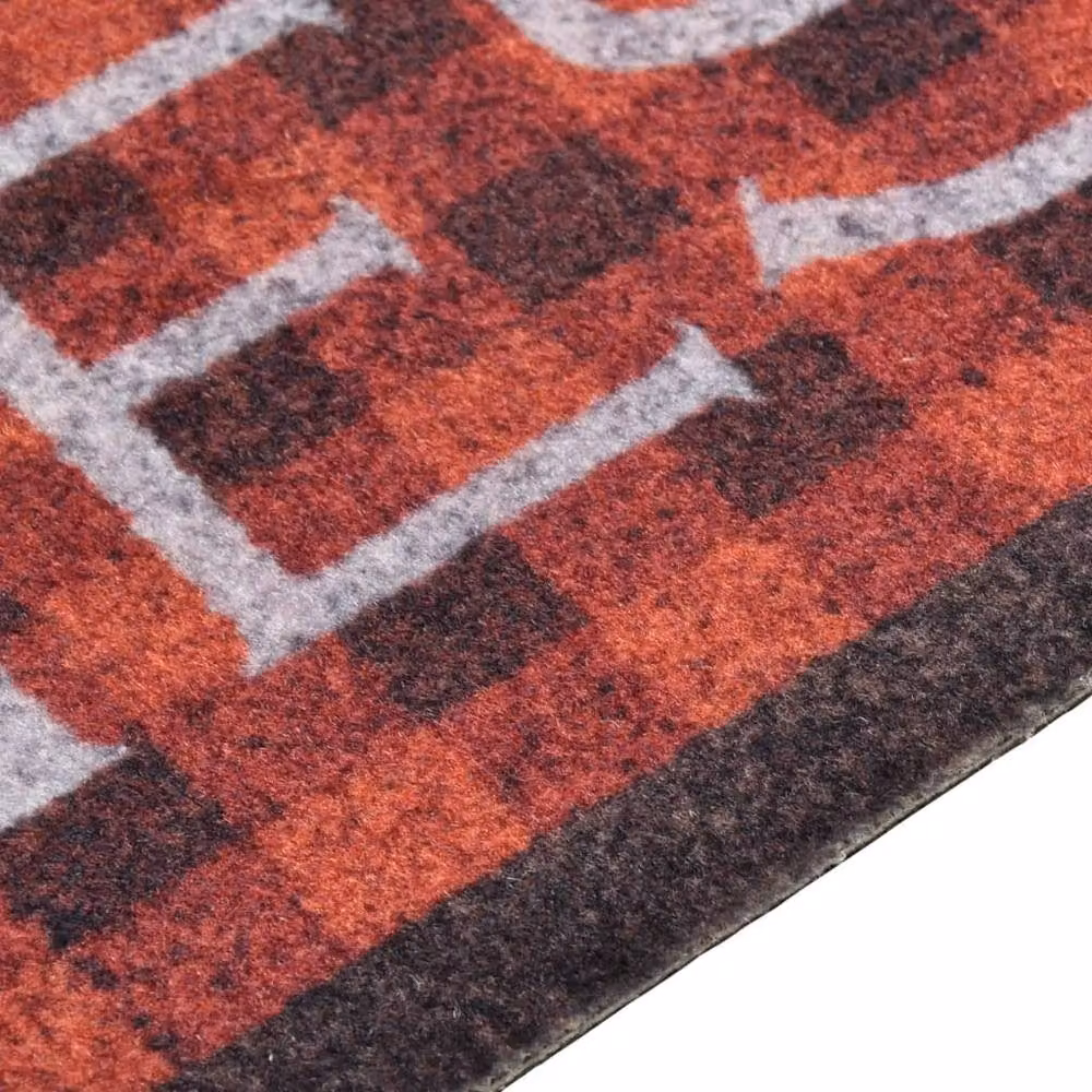 Berkfield Home Washable Tomatoes Kitchen Carpet, Multicolour Red, W: 60 cm, L: 300 cm – 3