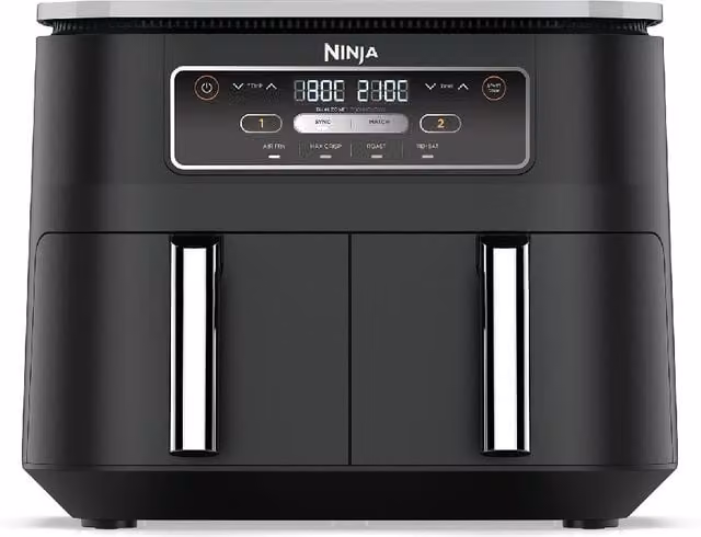 Ninja Foodi 4-in-1 Dual Zone Air Fryer 7.6L AF200UK, Black – 1