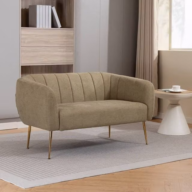 Artemis Home Stanton 2 Seat Upholstered Fabric Sofa in Green