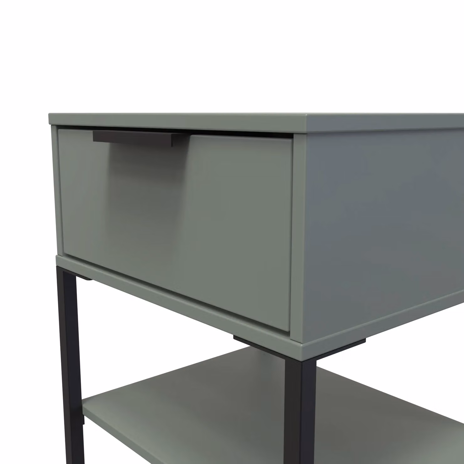 2 U Tamworth Ready Assembled Double Open Unit in Pale Green – 3