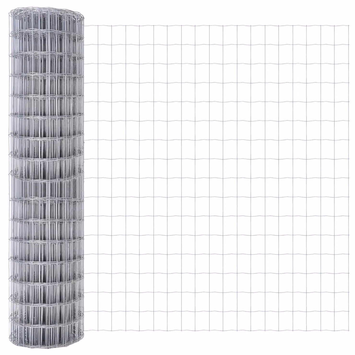 Berkfield Home Euro Fence Galvanised Steel Round Mesh, Silver, H: 140 cm x W: 10 m – 2