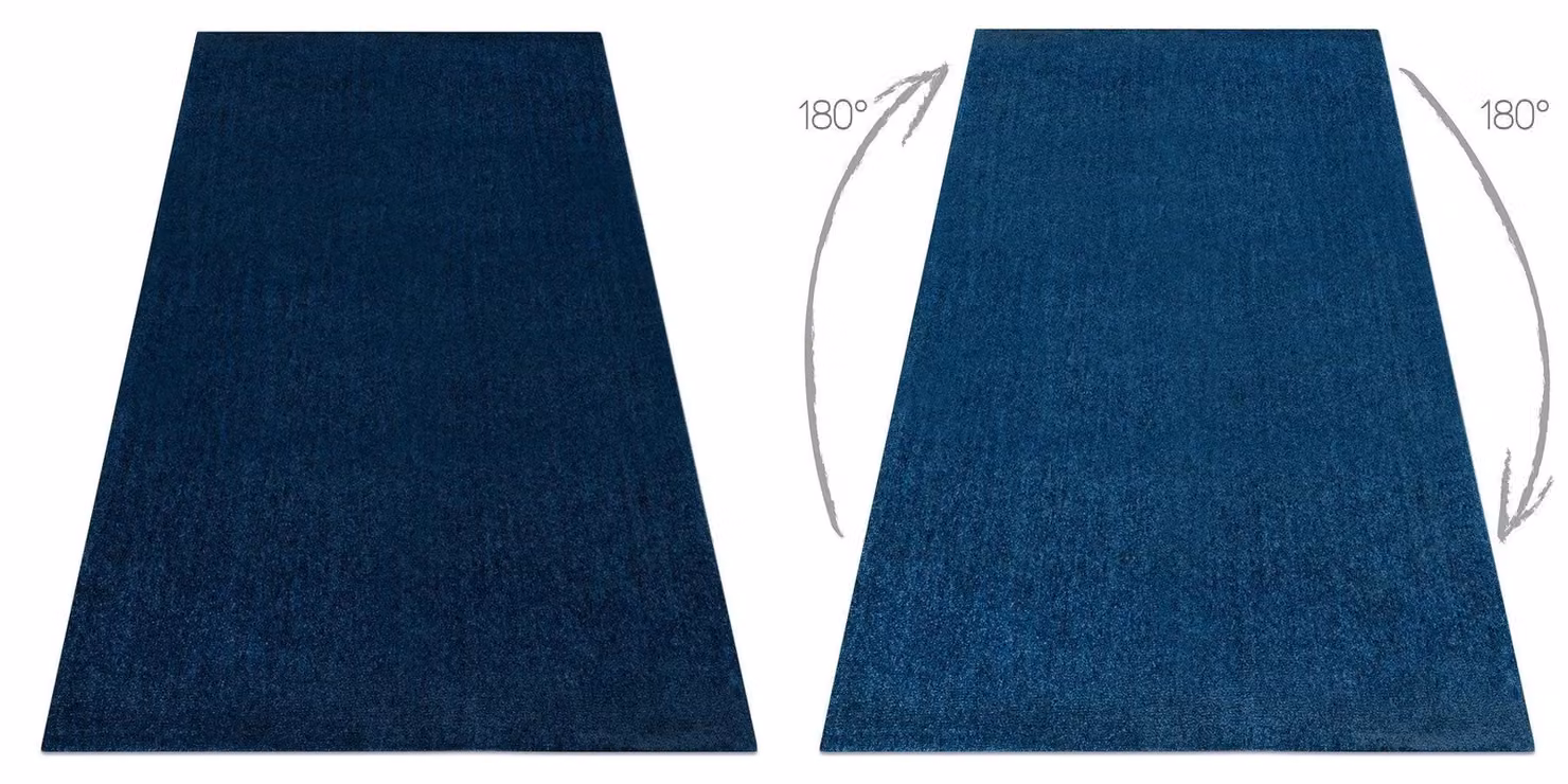 RugsX Latio Blue Rectangular Washable Modern Rug W: 140 cm, L: 200 cm – 2