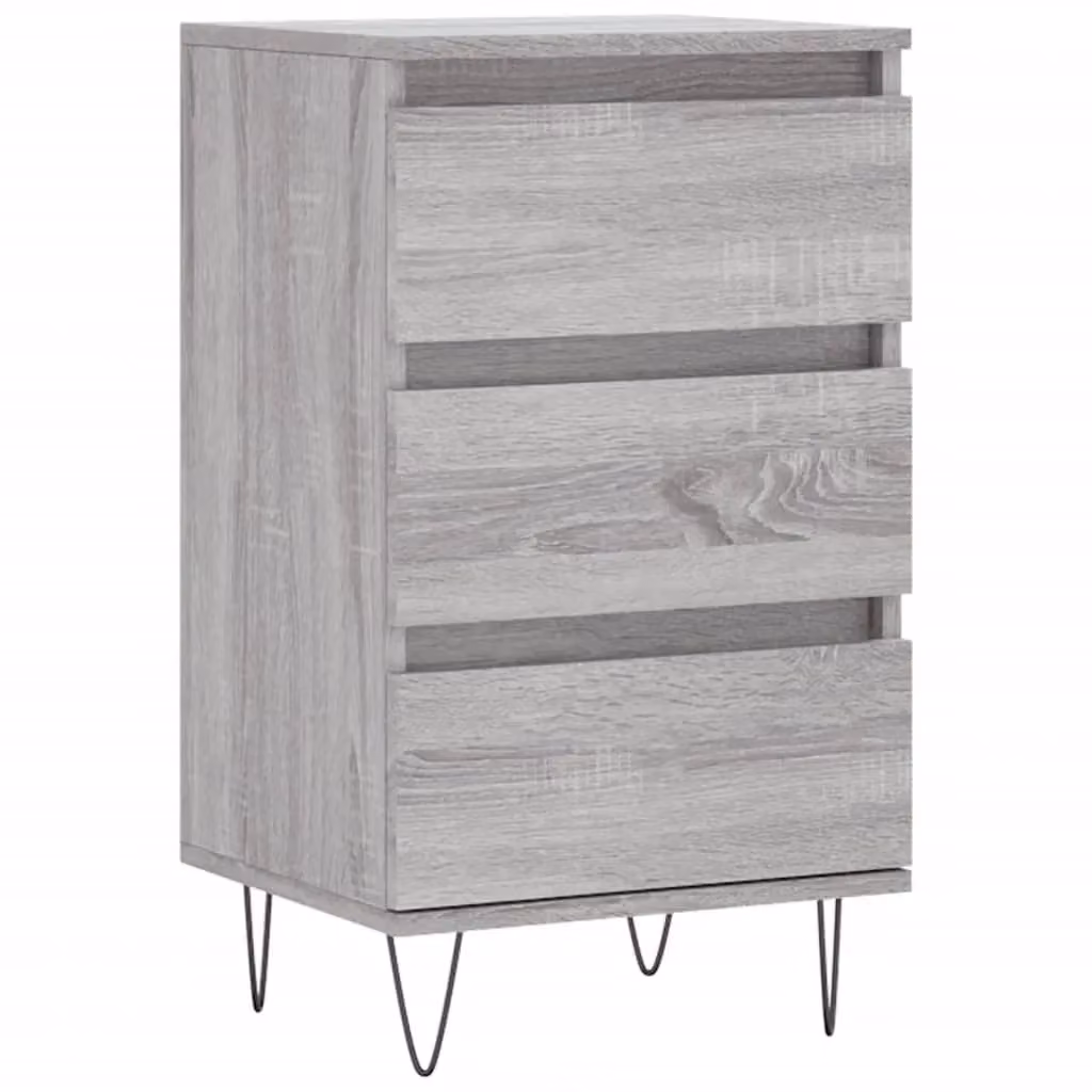 Berkfield Home Grey Sonoma Sideboard in Engineered Wood W/D/H: 40 x 35 x 70 cm – 2