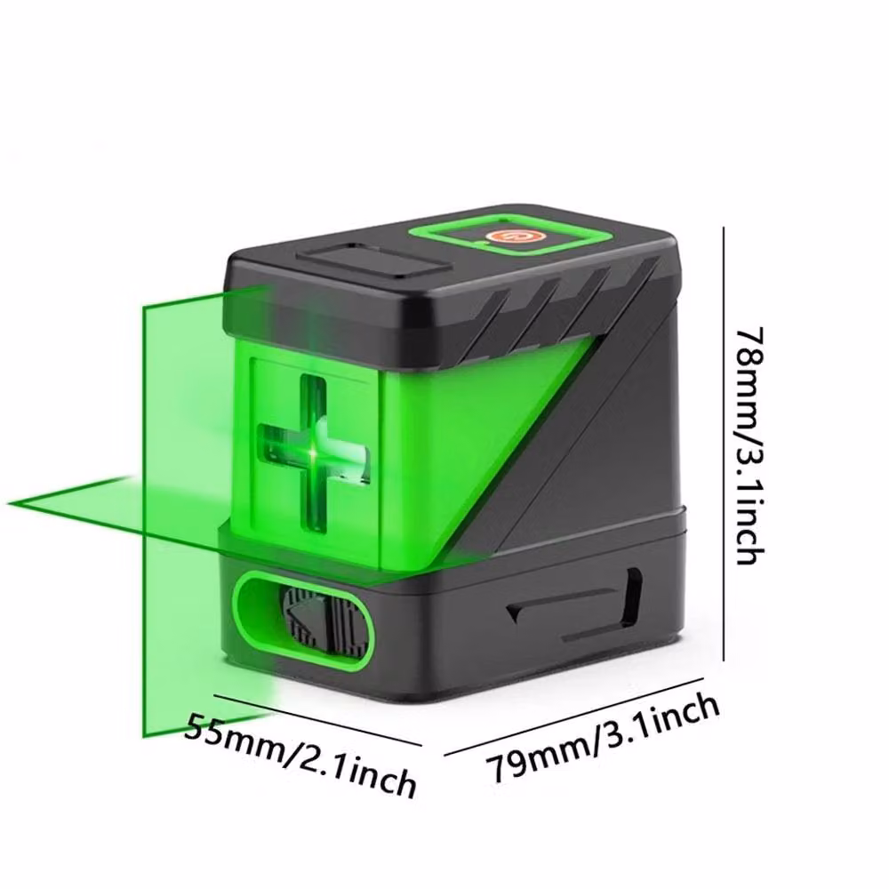 Nordara Self Leveling Green Laser Level, W: 520 mm, H: 52 mm, D: 7.9 mm – 2