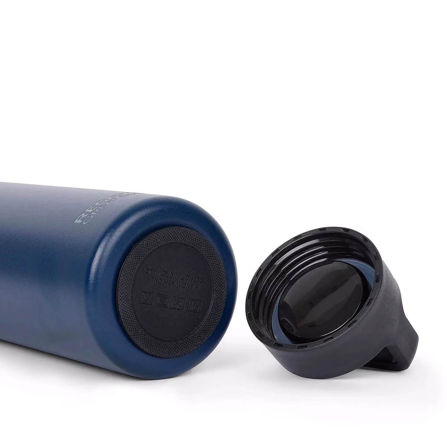 Regatta Thermulate Vacuum Insulated Stainless Steel Bottle with Straw, Blue, 0.6 l – 4
